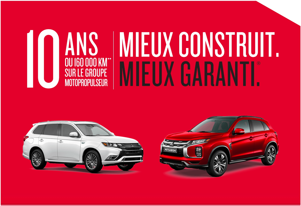 Mitsubishi - La meilleure garantie au monde